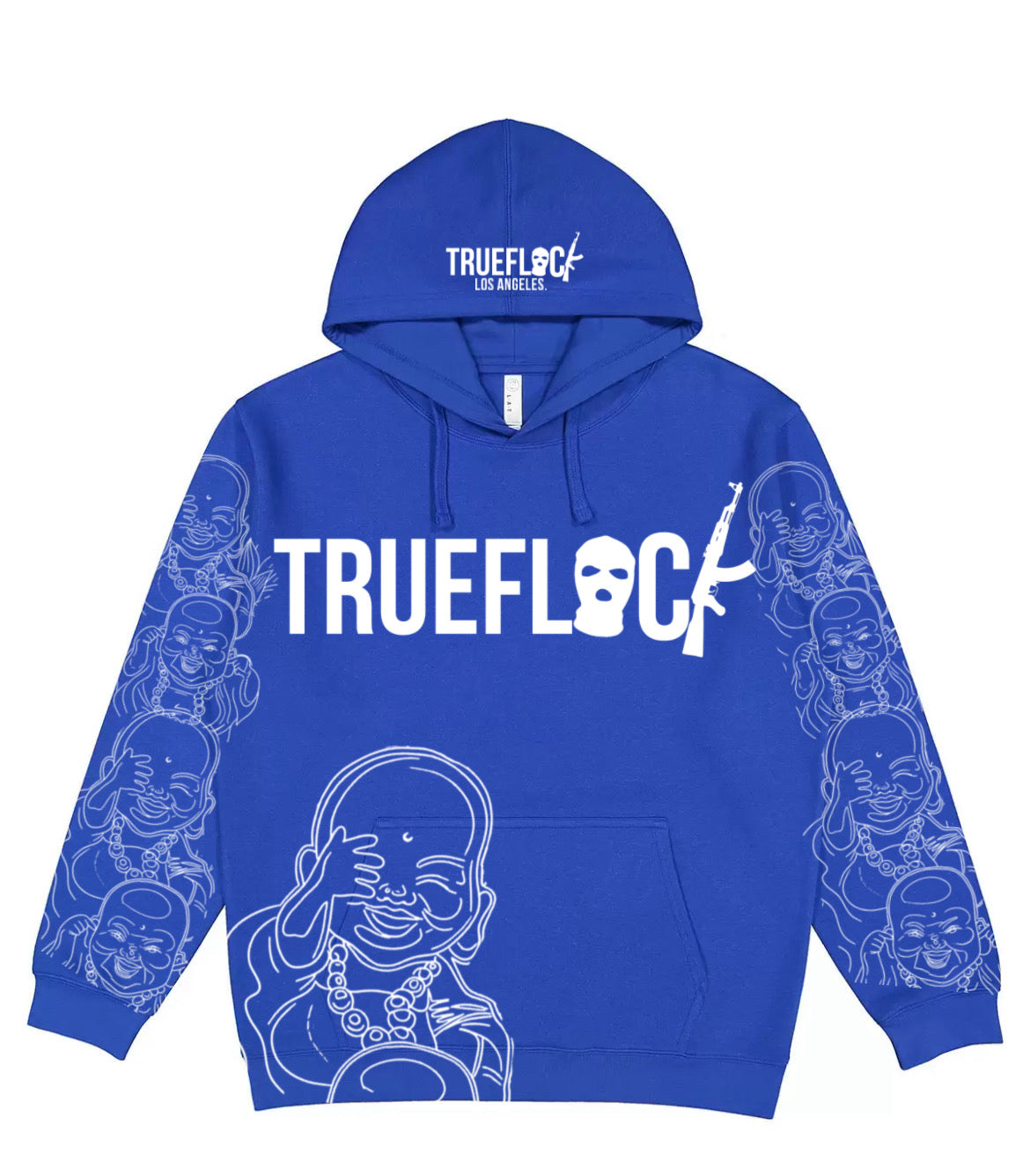 Blue Buddha hoodie
