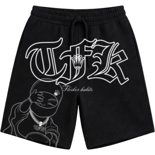 Blk-Buddha shorts