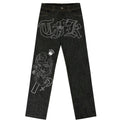 Charcoal-Rosary Jeans