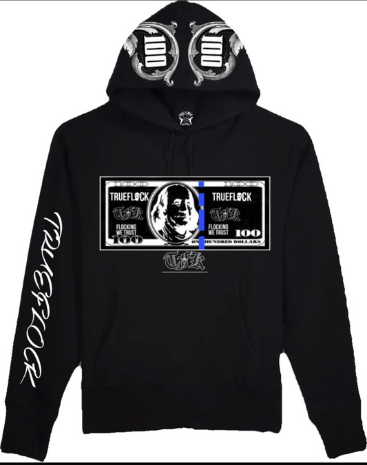 Blue strip hoodie